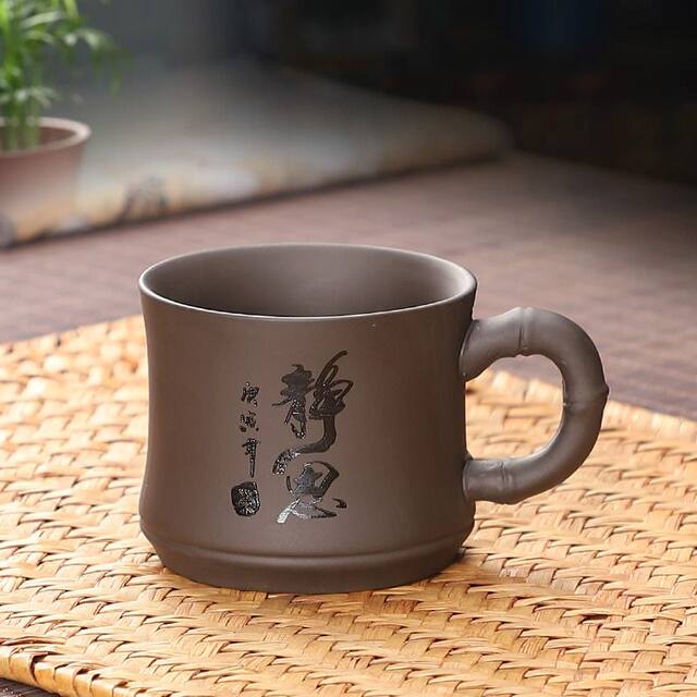 Handmade master cup single cup Shangchi purple sand