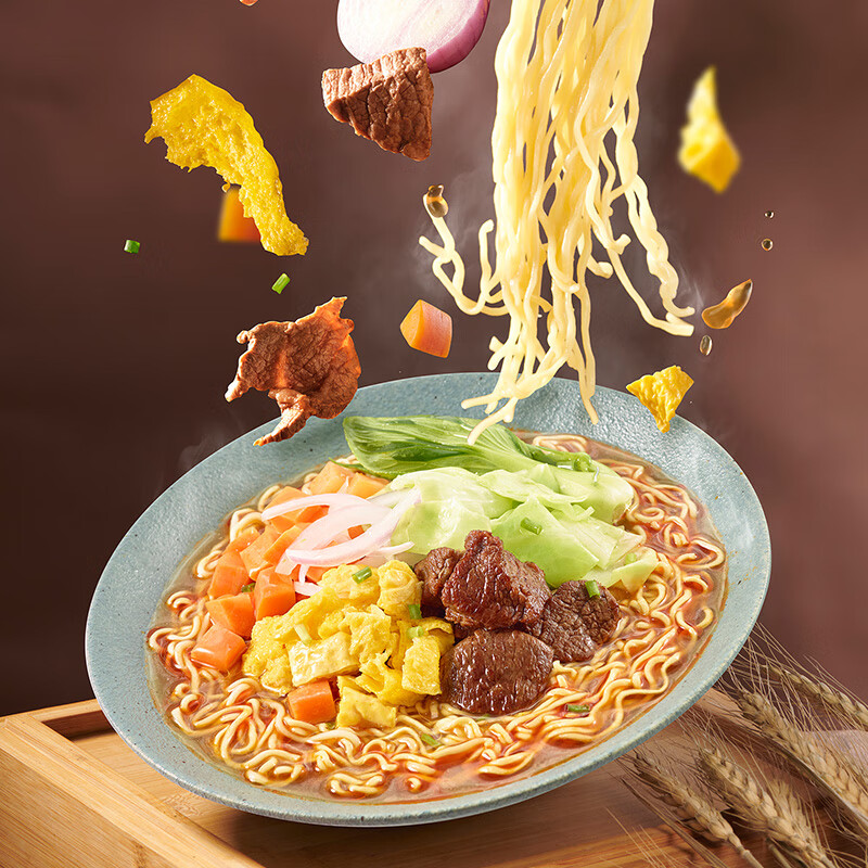 白象.经典方便面共12桶