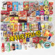 Mini simulation items mini food ornaments toys small models mini supermarket reduced version beverage concession store