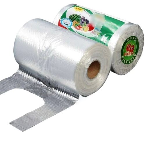 食品级保鲜袋家用背心式厨房加厚手提食品袋塑料连卷打包装袋食品 - 图3