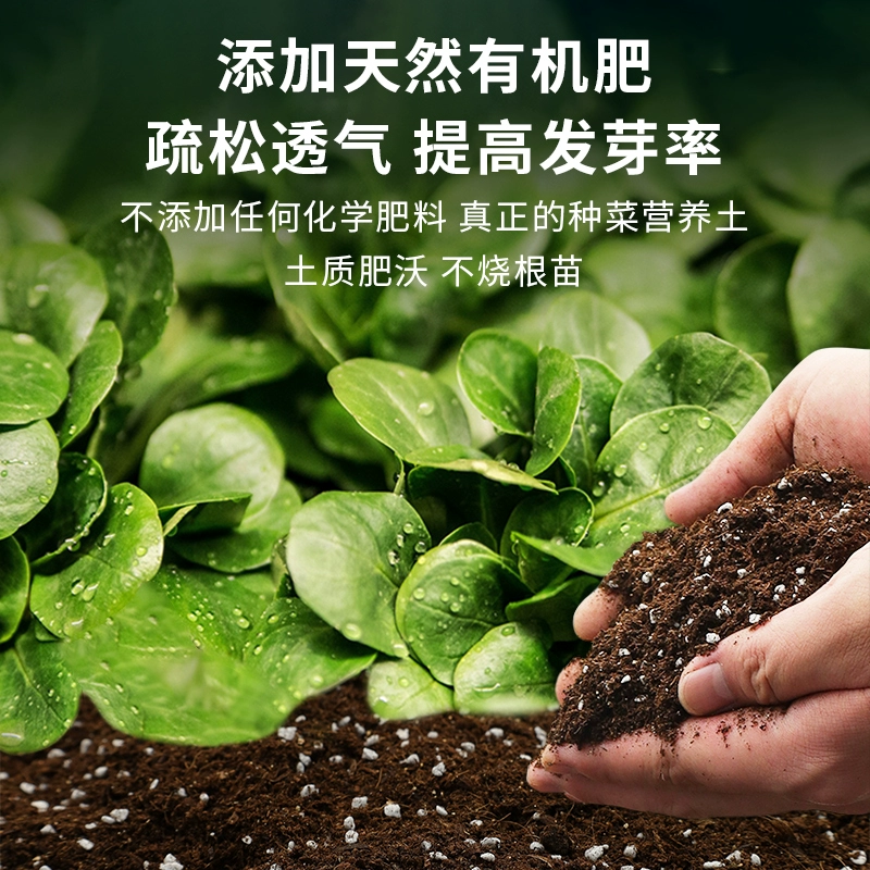 营养土种菜专用土阳台蔬菜有机土家庭种植肥料泥土壤盆栽育苗土 - 图2