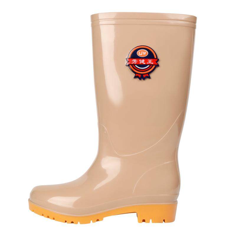 高筒水鞋女士厨房加绒棉雨鞋女中筒雨靴女胶鞋防水防滑鞋短筒牛筋