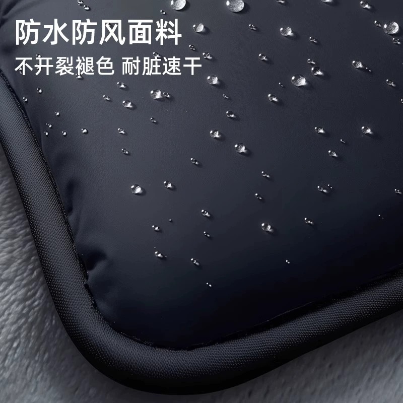 电动车挡风被冬季加绒加厚冬天电瓶摩托车秋冬款四季通用防风防水 - 图2