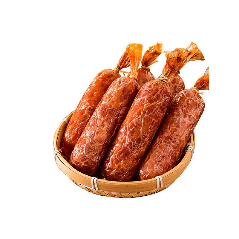 青岛老火腿纯猪腱子肉烤香肠手撕果木熏烤老式三明治即食解馋礼盒