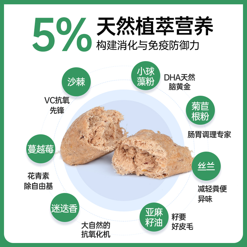 临期麦富迪霸弗冻干猫粮barf全价主食零食鸡肉宠物猫咪成幼猫营养 - 图1