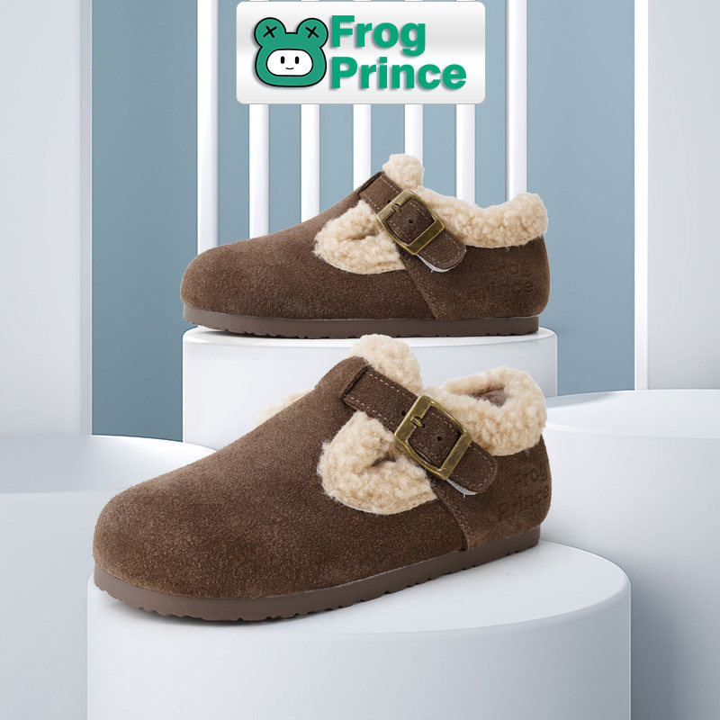 勃肯鞋2026新款秋冬加绒儿童休闲豆豆鞋女童毛绒棉鞋全包单鞋男童,淘宝优惠券,粉丝福利购,淘宝优惠卷