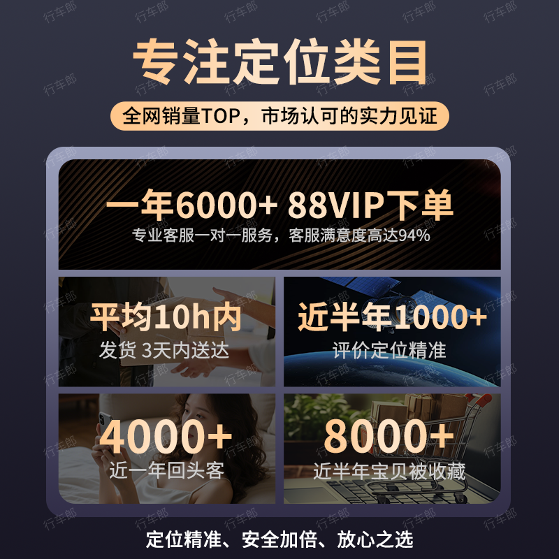 GPS定位器汽车车载车辆追踪跟踪神器追跟超长待机北斗5G订位定仪 - 图3