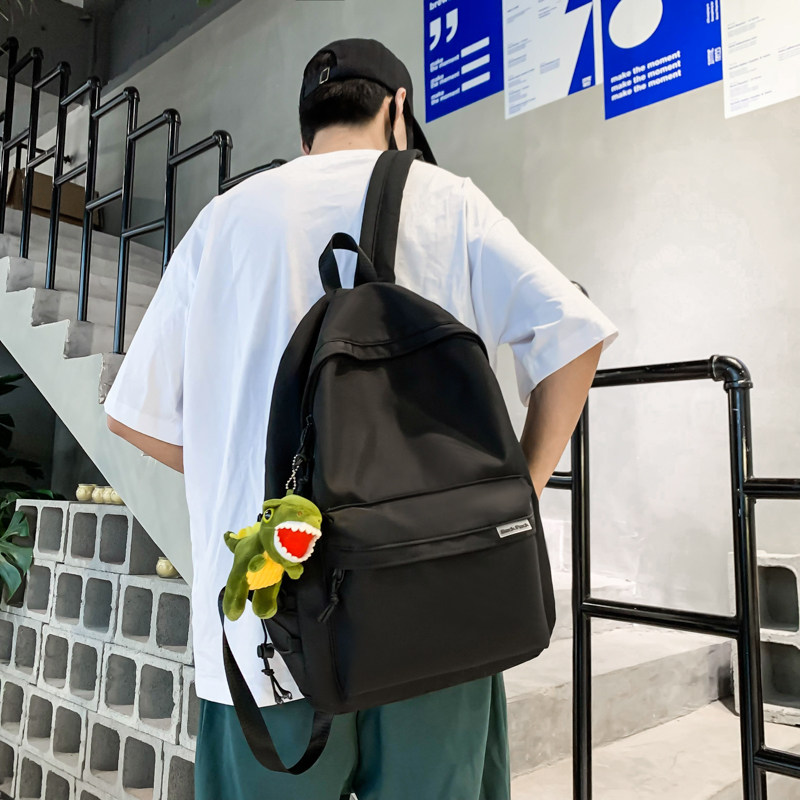 男士简约ins风旅行女休闲双肩包 天天特卖工厂店双肩背包