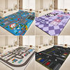 Children's room carpet, living room floor mat, hopscotch, wipeable, waterproof, bedroom baby mat, non-slip, formaldehyde-free, soundproofing