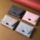 Wallet women's short 2025 new Korean version simple ins trendy compact ultra-thin folding student cute small coin purse