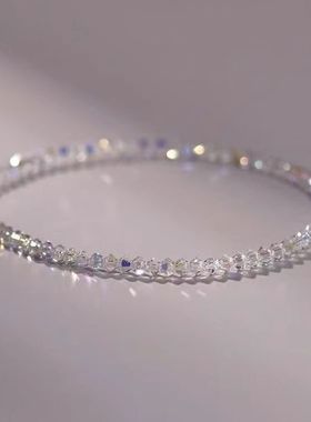 极光超闪亮晶晶极细水晶手链