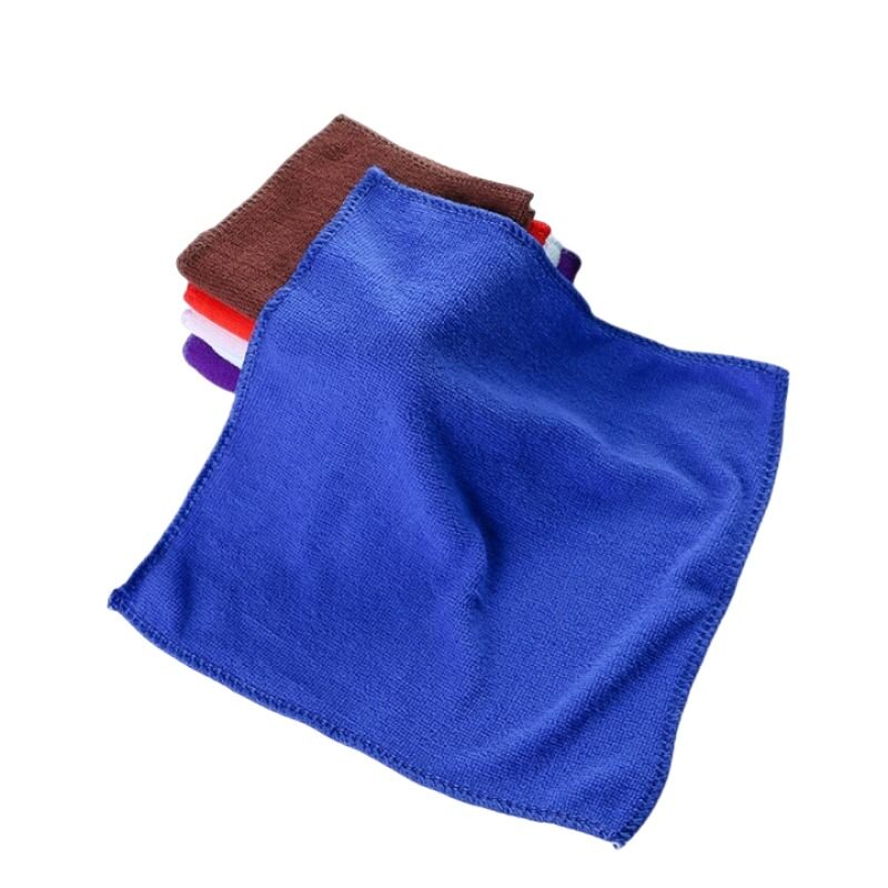 纤维小枕巾口水巾20*20小方巾