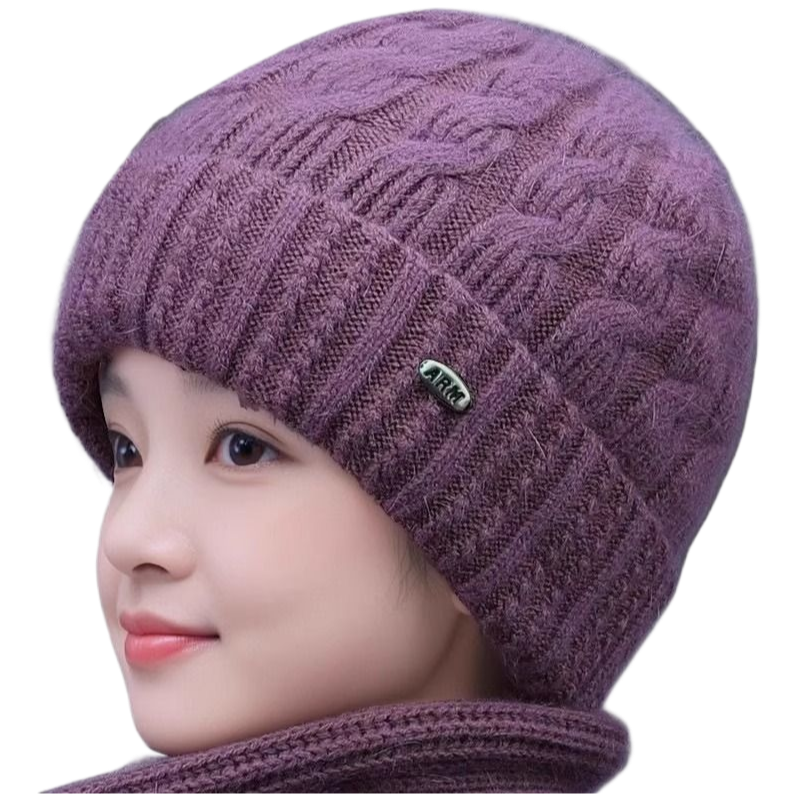 中老年人帽子女秋冬天妈妈毛线加绒厚保暖帽奶奶针织帽老人棉帽,淘宝优惠券,粉丝福利购,淘宝优惠卷