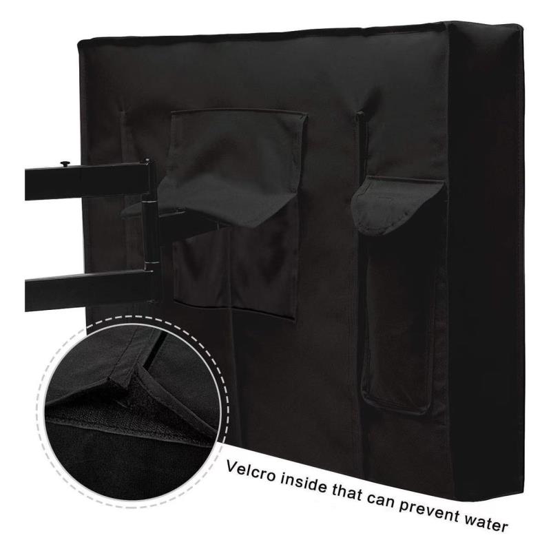 亚马逊跨境热卖挂式600D户外电视机罩子防晒防尘防水罩户外电视机 - 图0