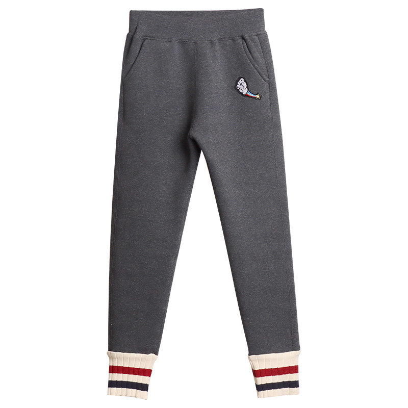 女童打底裤秋冬外穿儿童灰色休闲裤子加绒加厚大童百搭紧身裤开裆,淘宝优惠券,粉丝福利购,淘宝优惠卷