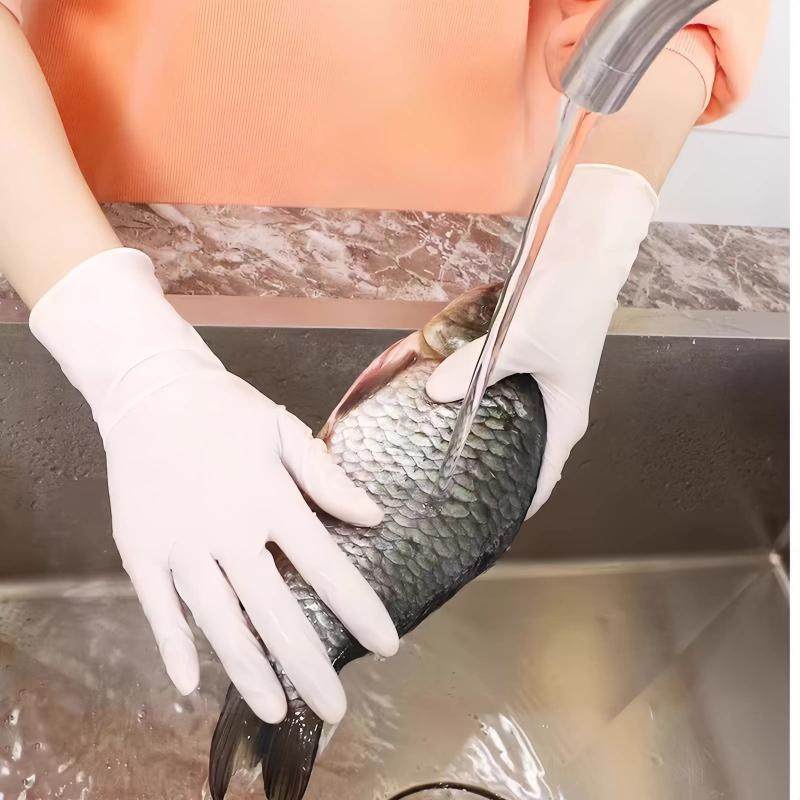 一次性手套食品级乳胶丁晴橡胶厨房防水手术美容院加厚丁腈家用,淘宝优惠券,粉丝福利购,淘宝优惠卷