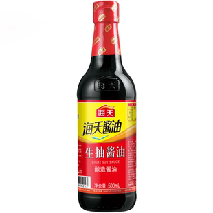 礼金海天生抽酱油500m+松茸鲜100g