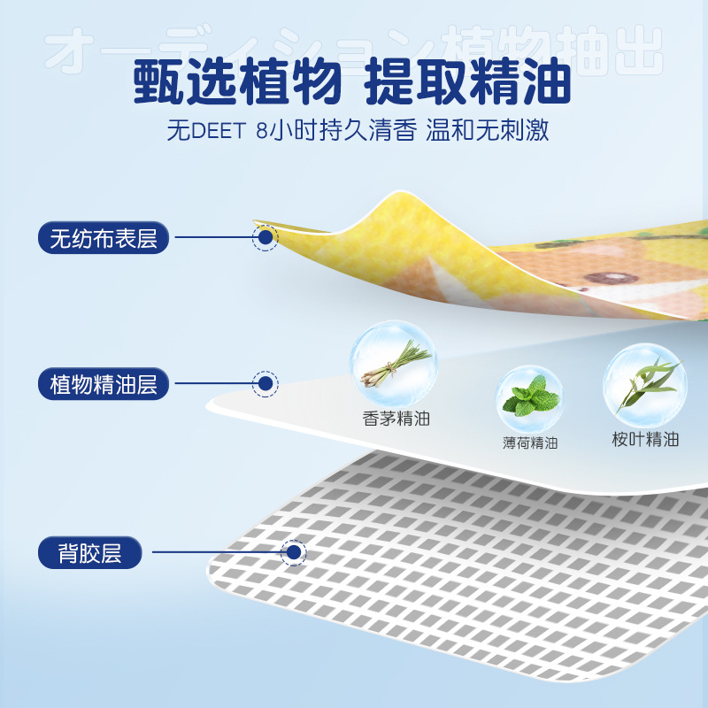 婴儿童成人驱蚊贴防蚊贴宝宝日本防蚊虫神器叮叮专用户外随身学生 - 图0