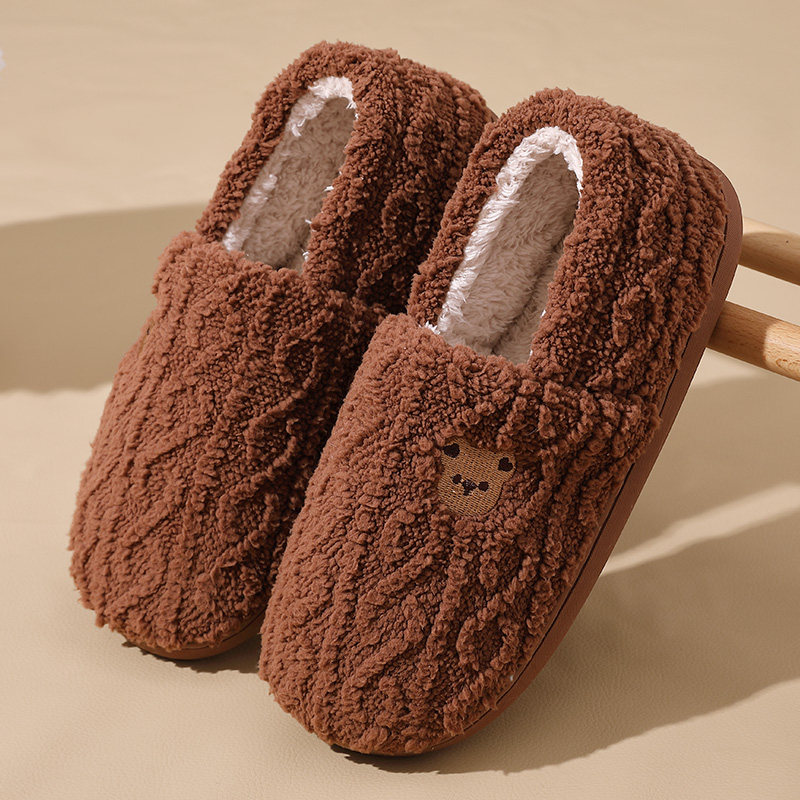 棉拖鞋男士冬季包跟2026新款室内家居保暖防滑厚底毛加绒棉鞋男款,淘宝优惠券,粉丝福利购,淘宝优惠卷