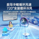 2026 New Desktop Small Fan Cooling Small USB Charging Fan Student Class Silent Office Desk Mini Portable Dormitory Wall-Mounted Super Powerful Home Desktop Kitchen Leafless Circulation