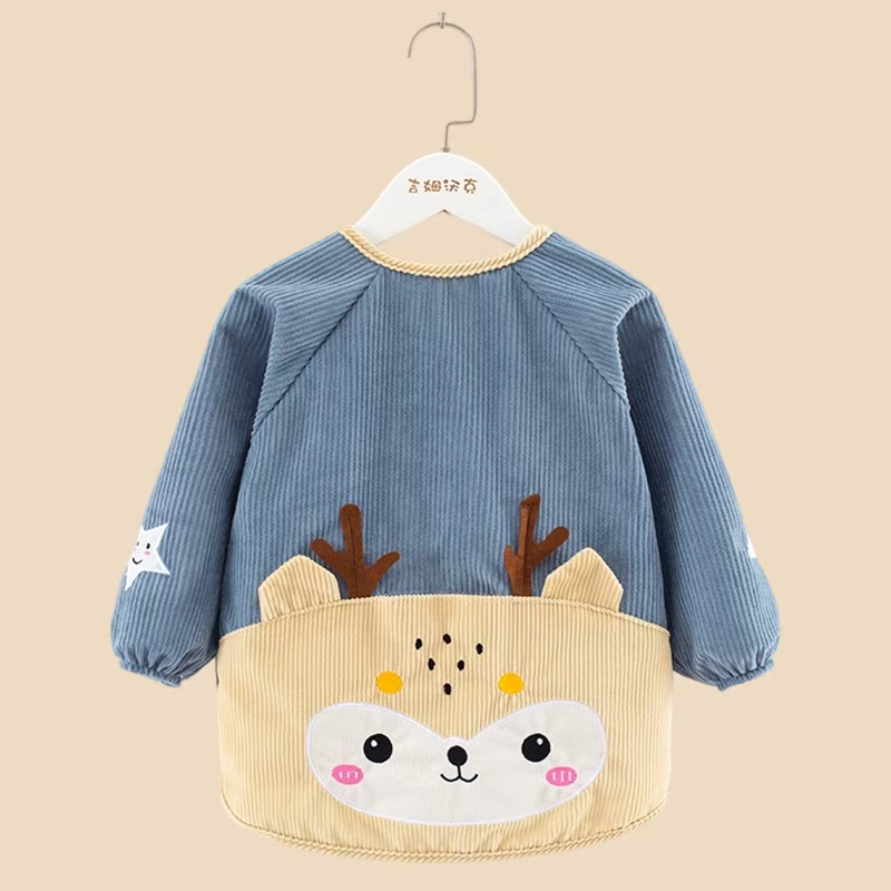 Jim Walker children's smock baby eating bib