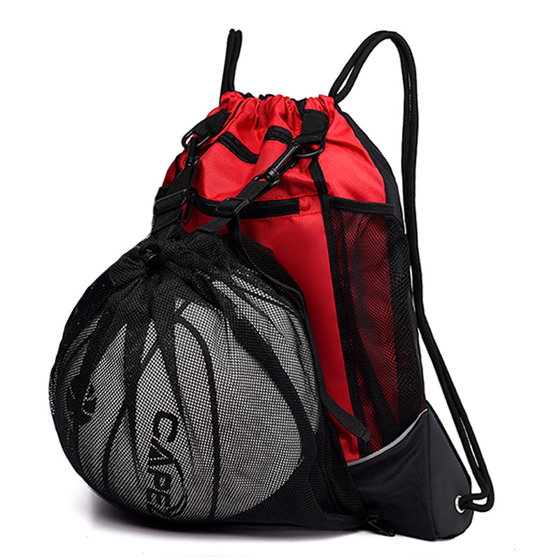Basketball bag basketball bag net bag men's training bag football bag gym bag sports equipment bag storage bag children's backpack