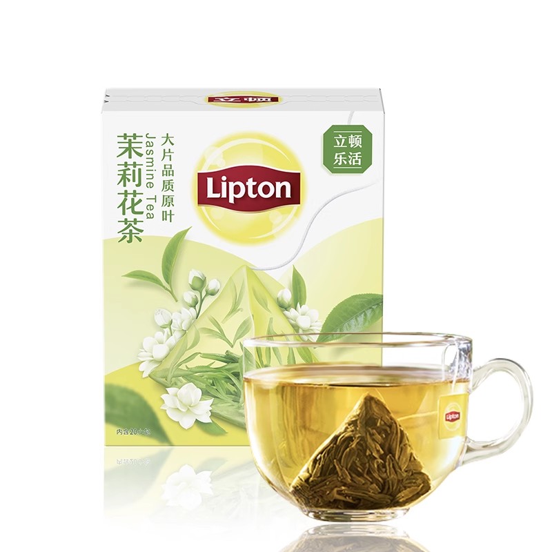 立顿茶包茉莉花茶茉莉绿茶袋泡茶小包茶叶果茶花草茶包旗舰乐活 - 图3