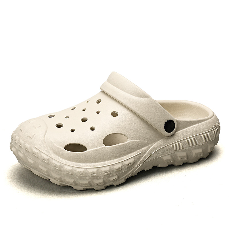 洞洞鞋男款外穿2025夏季新款踩屎感厚底防滑轮胎沙滩鞋男士凉拖鞋 - 图3