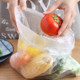 Economical dotted sealed fresh-keeping bag with high temperature resistance