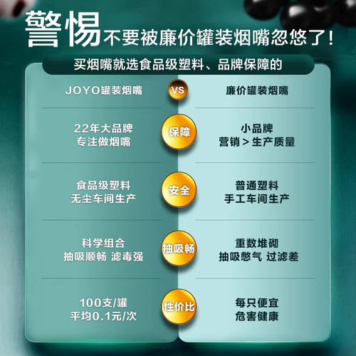 诤友一次性烟嘴新款过滤器细焦油过滤嘴专用粗中细支三用烟香滤嘴 - 图0