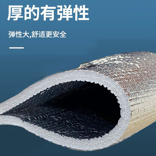 户外铝膜防潮垫加厚便携打地铺隔寒家用可折叠帐篷防水露营野餐垫 - 图1