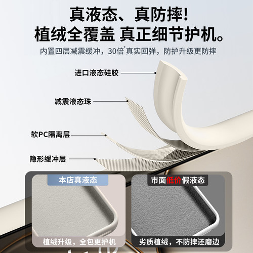适用OnePlus/一加15T手机壳OPPO一加15T保护套PLZ110外壳新品真液态硅胶软糯全包边防摔男女款高级感超薄磨砂 - 图2