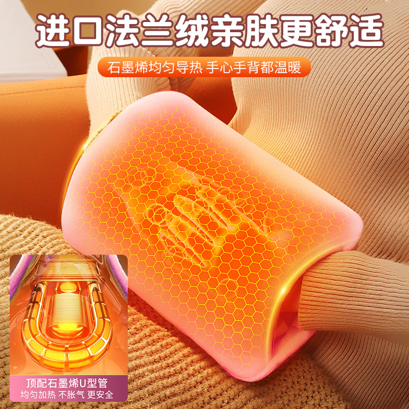 三丽鸥电热水袋充电暖水袋电暖手宝热暖宝宝保暖热敷防爆2025新款 - 图1