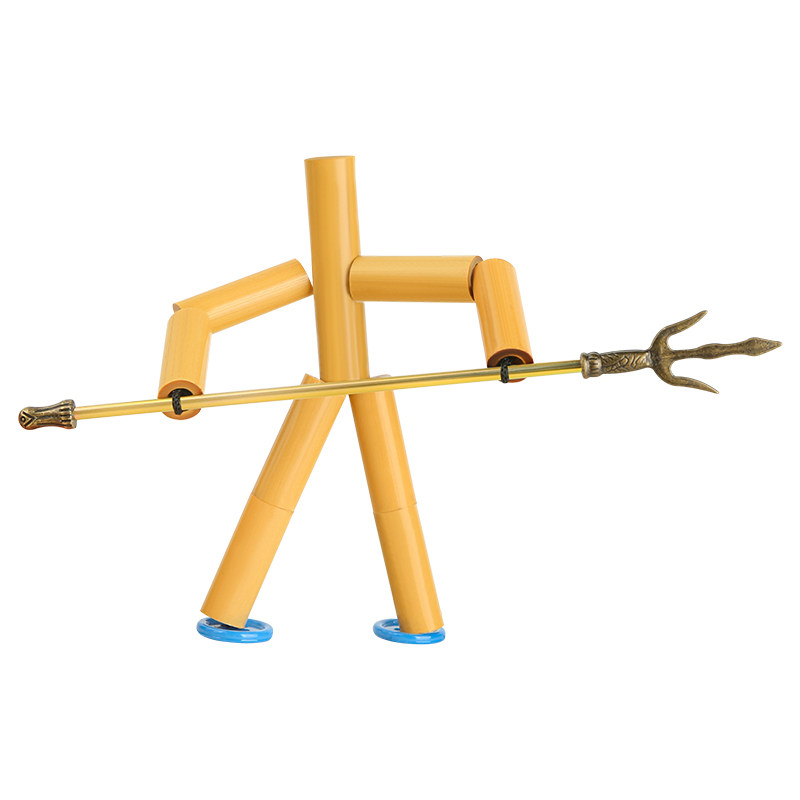 竹节人对战玩具六年级手工高级版桌子孙悟空功夫双人材料包小学生