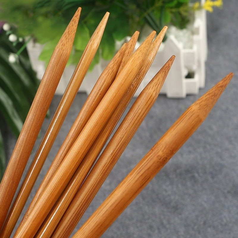 碳化竹棒针单头竹炭棒针 堵头木质长针毛衣针 围巾针织毛线,淘宝优惠券,粉丝福利购,淘宝优惠卷
