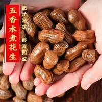 花大个五香香辣卤汁花生500g*3袋