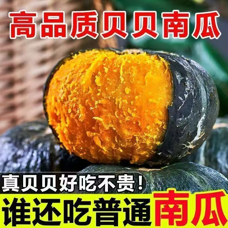 正宗贝贝南瓜300g+大果【净重4.5斤】