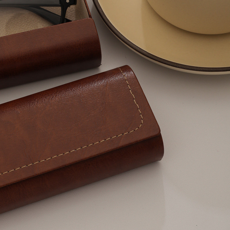 轻巧眼镜盒便携女简约太阳墨镜盒文艺日系复古纯色眼镜防摔收纳盒,淘宝优惠券,粉丝福利购,淘宝优惠卷