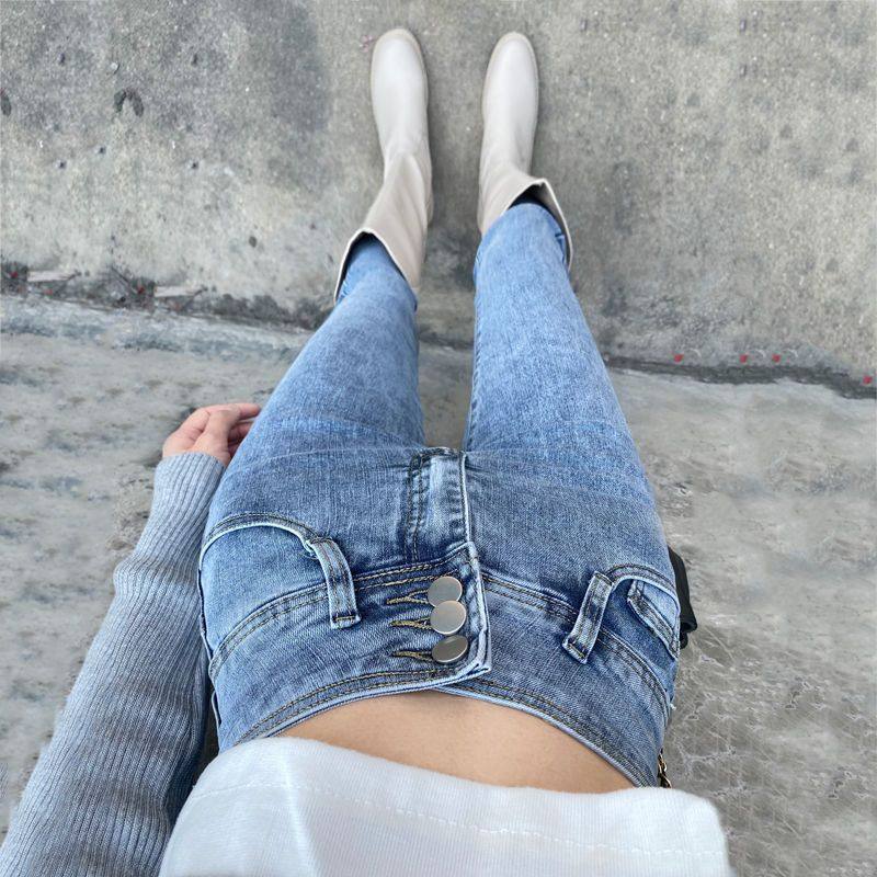 加绒牛仔裤女秋冬2025新款高腰显瘦外穿弹力紧身小脚铅笔裤子大码,淘宝优惠券,粉丝福利购,淘宝优惠卷