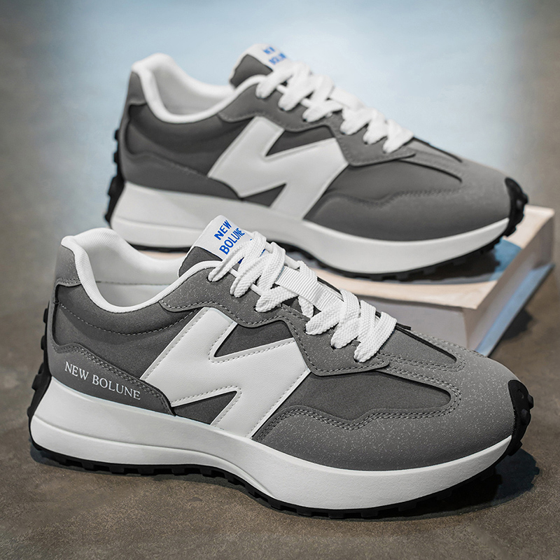 NEW BOLUNE/新百伦跑步鞋透气防滑时尚老爹鞋潮流百搭运动休闲鞋 - 图3