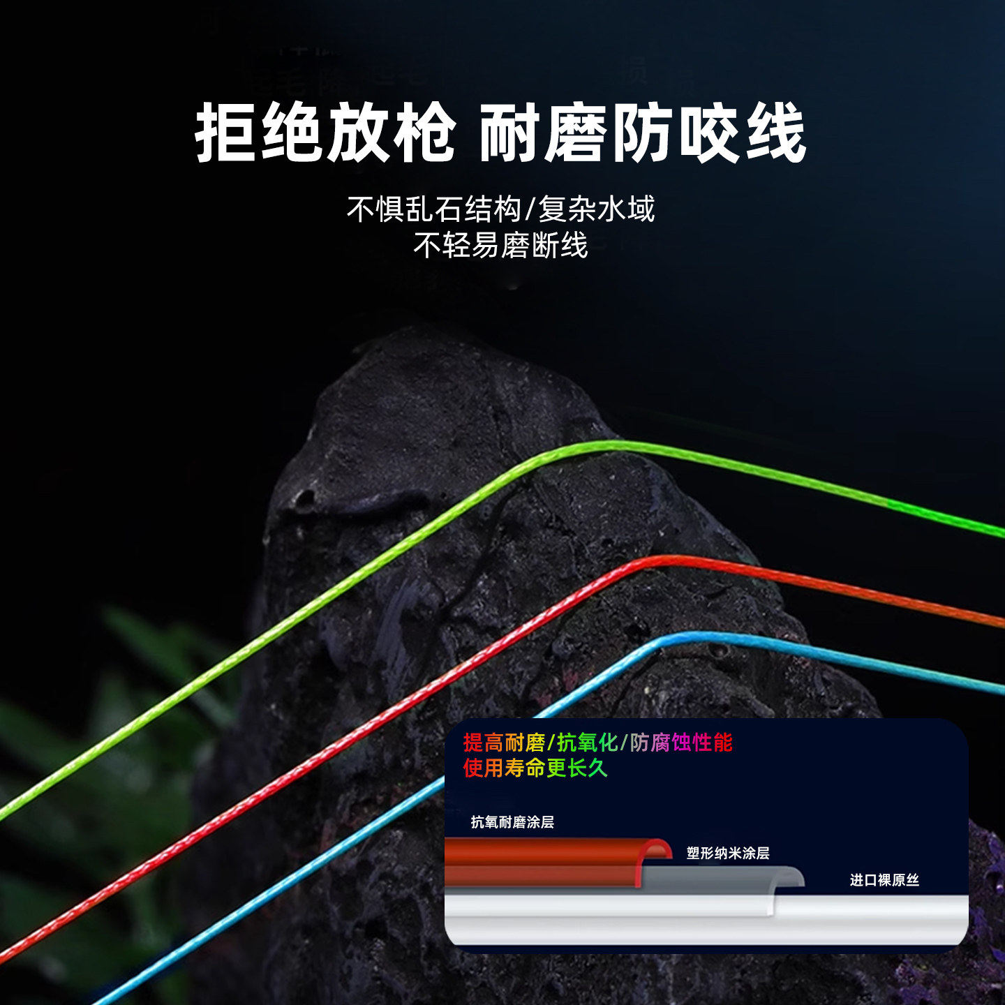 鱼线pe线ygk x8编五彩路亚专用pe线超顺滑打黑耐磨远投主线鱼线,淘宝优惠券,粉丝福利购,淘宝优惠卷