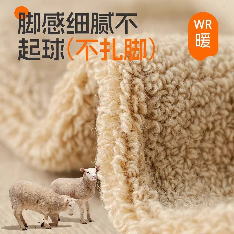 羊毛袜子加绒加厚男款冬季东北零下30度保暖男士冬天棉袜长袜发热,淘宝优惠券,粉丝福利购,淘宝优惠卷