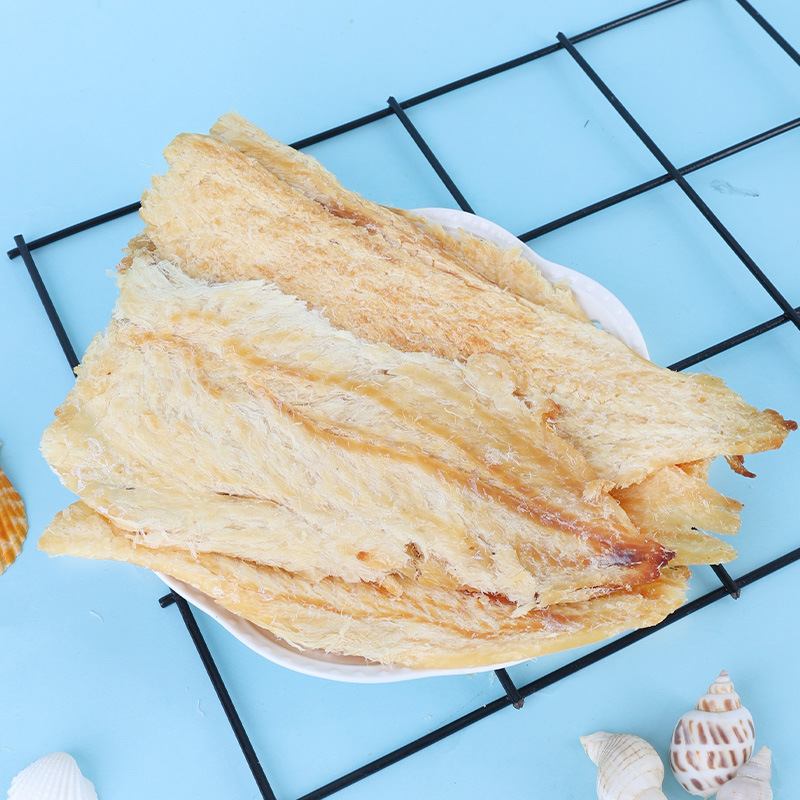 炭烤鳕鱼片即食无骨鳕鱼片低脂高蛋白老人孩子孕妇解馋海味小零食 - 图2