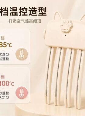 电热两档高颅顶蓬松器无线充电