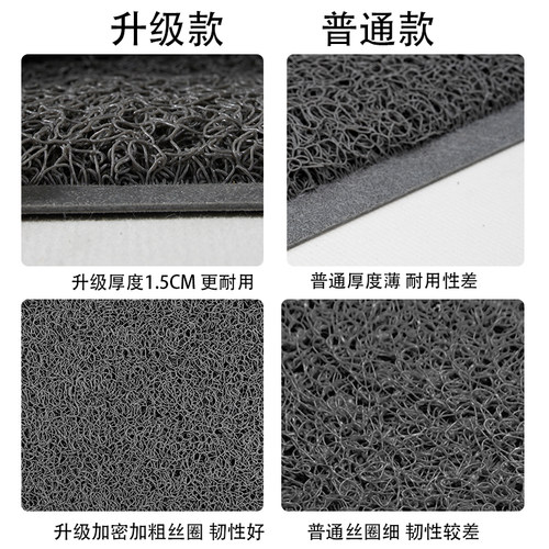 大门口出入平安门垫入户门地垫脚垫进门家用丝圈地毯欢迎光临防滑 - 图1