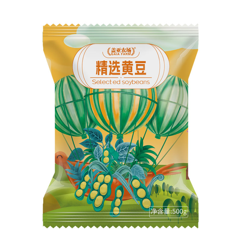 盖亚农场！精选黄豆3斤