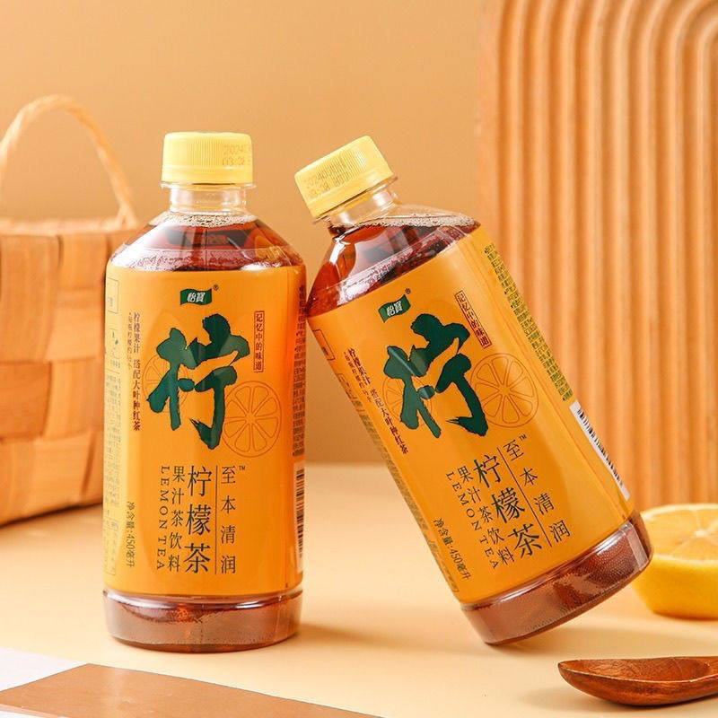 怡宝菊花茶/柠檬茶植物饮品450ml解渴风味茶饮料15瓶装 多省包邮 - 图3