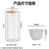 Disposable cassava tea cup, no odor, thickened and hardened