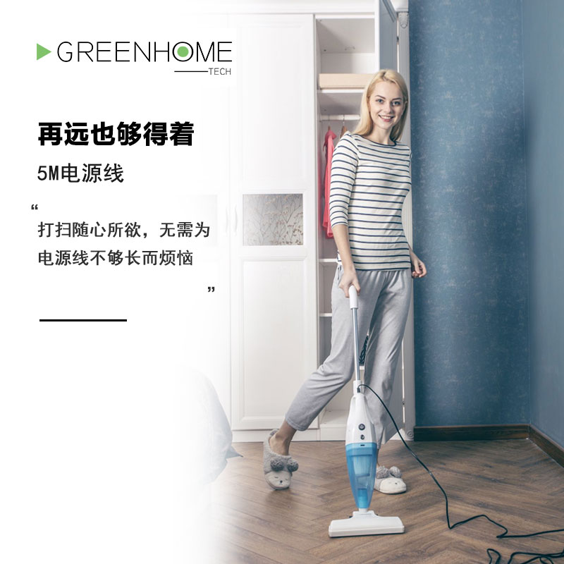 天天特卖工厂店吸尘器家用小型大吸力静音手持式地毯强力床上除螨车用大功率0