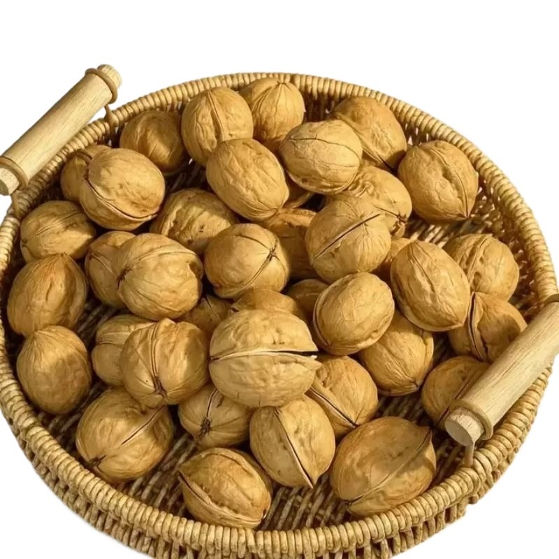 新货手剥烤核桃五香味零食特产坚果新疆特产